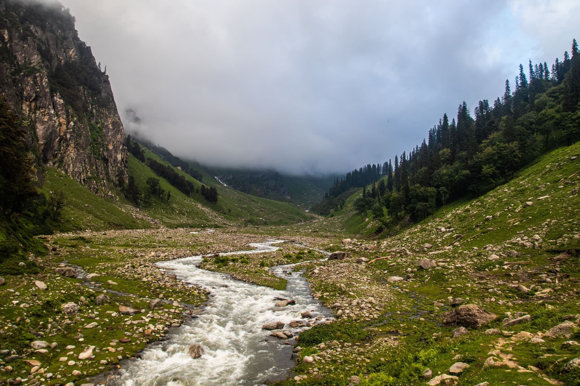 Starting of Hampta Pass