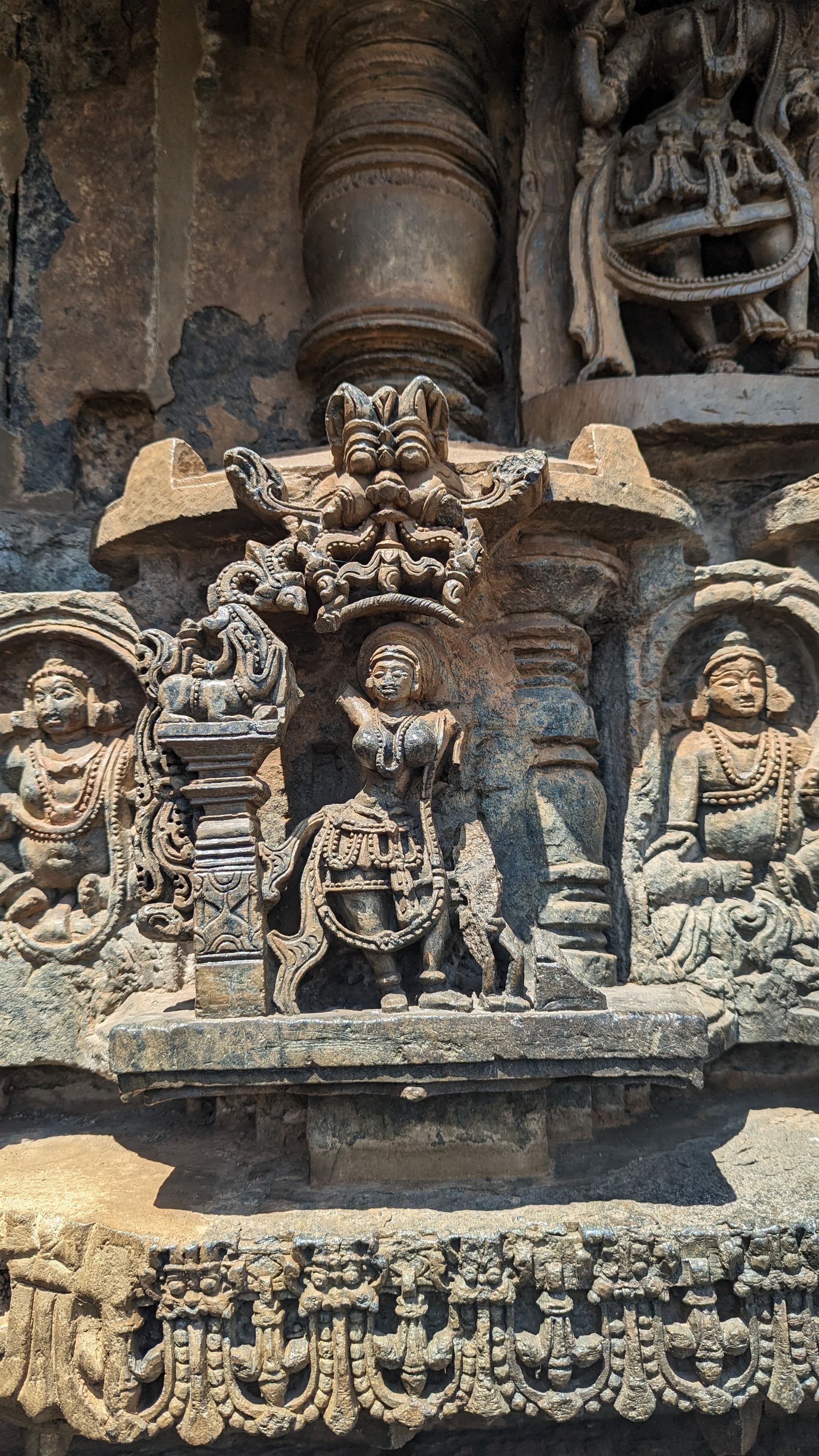The Guardian's Gaze: Niche Sculptures and the Kirtimukha The Guardian's Gaze: Niche Sculptures and the Kirtimukha