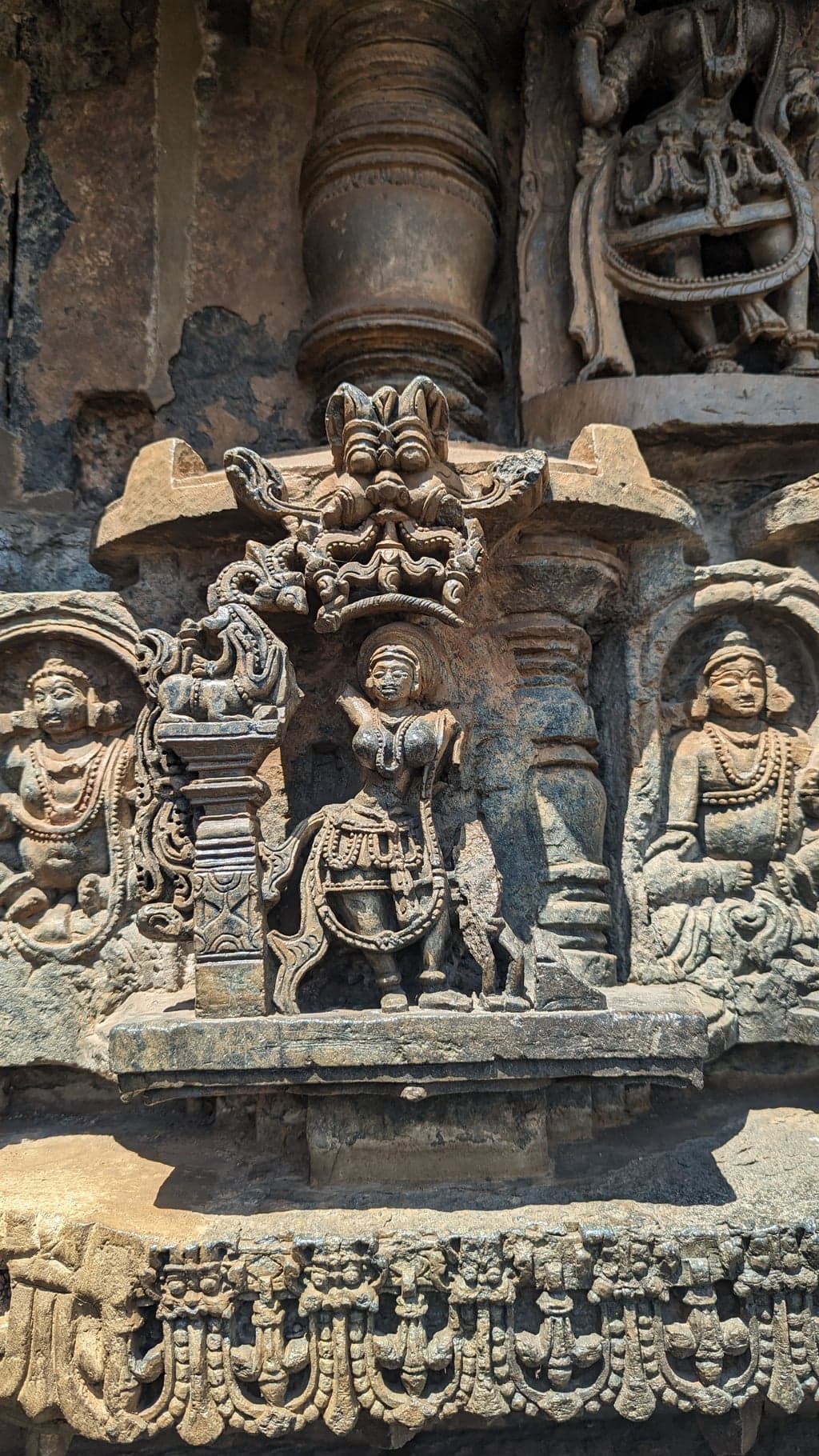 The Guardian's Gaze: Niche Sculptures and the Kirtimukha